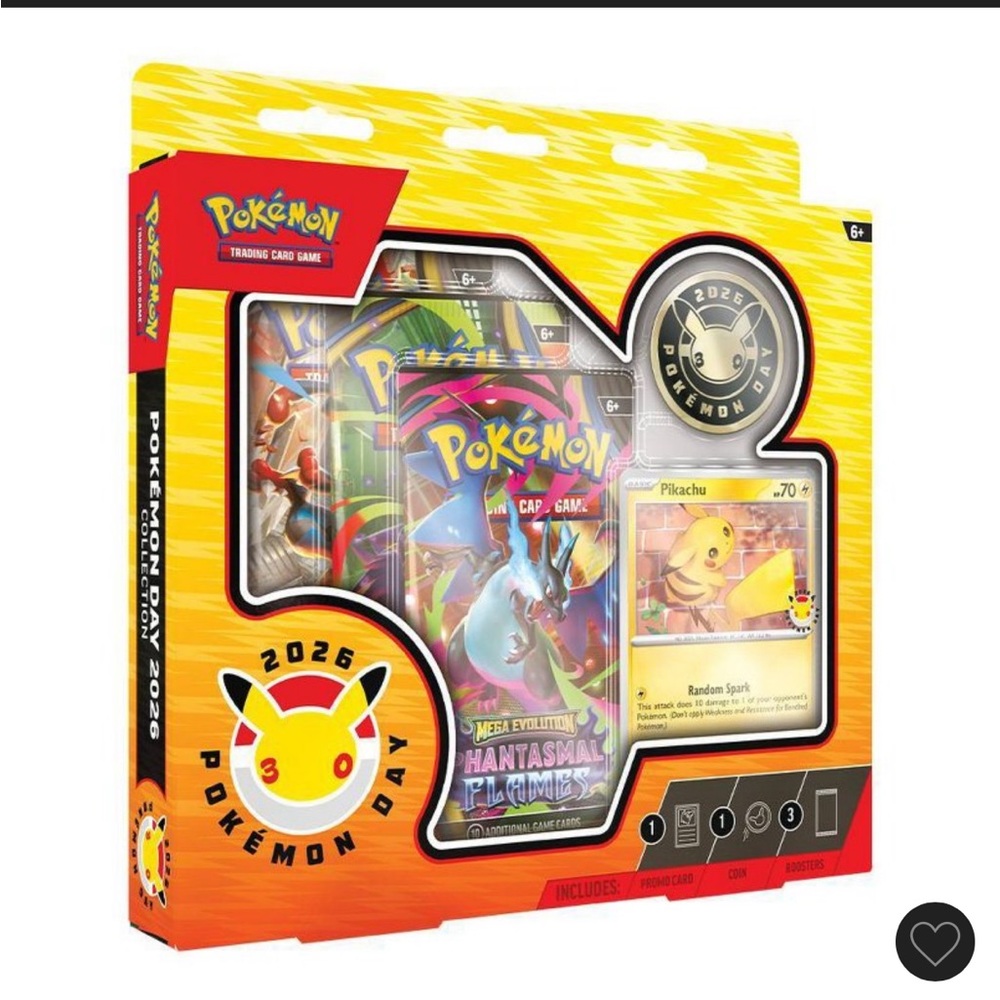 Pokémon Day 2026 Trading Card Game Box Set - Yellow